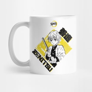 DEMON SLAYER: ZENITSU YELLOW (GRUNGE STYLE) Mug